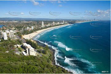 Aerial Photo Burleigh Heads QLD Aerial Photography