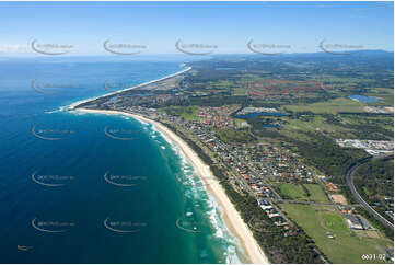 Aerial Photo Kingscliff NSW Aerial Photography