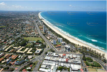 Aerial Photo Burleigh Heads QLD Aerial Photography