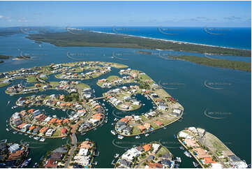 Aerial Photo Sovereign Island QLD Aerial Photography
