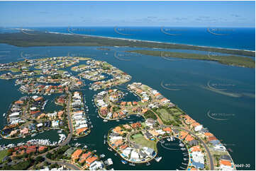 Aerial Photo Sovereign Island QLD Aerial Photography