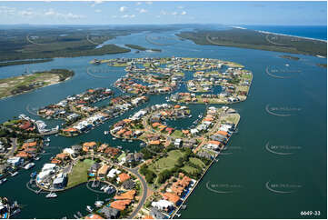 Aerial Photo Sovereign Island QLD Aerial Photography