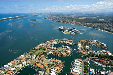 Aerial Photo Sovereign Island QLD Aerial Photography
