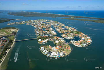 Aerial Photo Sovereign Island QLD Aerial Photography