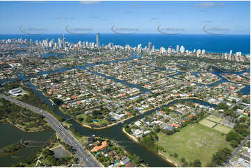 Aerial Photo Broadbeach Waters QLD Aerial Photography