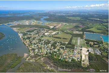 Aerial Photo Jacobs Well QLD Aerial Photography