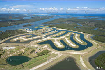 Aerial Photo Jacobs Well QLD Aerial Photography