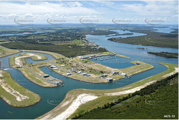Aerial Photo Jacobs Well QLD Aerial Photography