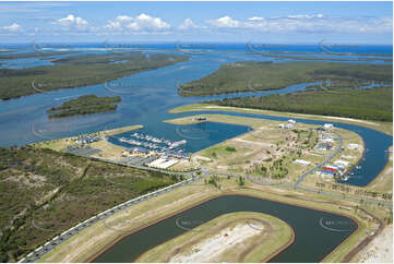 Aerial Photo Jacobs Well QLD Aerial Photography