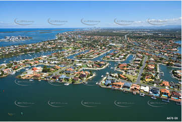 Aerial Photo Paradise Point QLD Aerial Photography