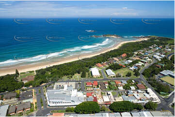 Aerial Photo Sawtell NSW Aerial Photography