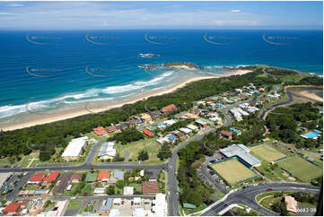 Aerial Photo Sawtell NSW Aerial Photography