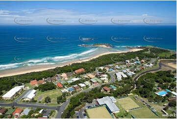 Aerial Photo Sawtell NSW Aerial Photography