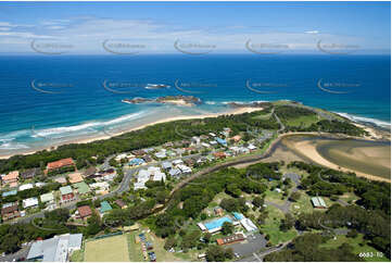 Aerial Photo Sawtell NSW Aerial Photography