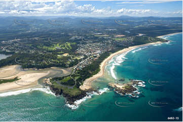 Aerial Photo Sawtell NSW Aerial Photography