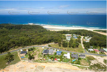 Aerial Photo Valla Beach NSW Aerial Photography