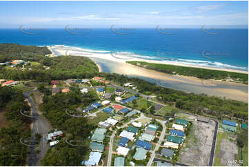 Aerial Photo Valla Beach NSW Aerial Photography