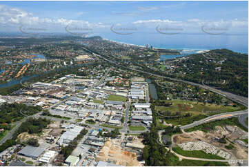 Aerial Photo Currumbin Waters QLD Aerial Photography