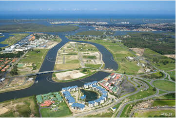 Aerial Photo Hope Island QLD Aerial Photography