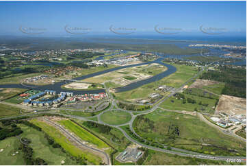 Aerial Photo Hope Island QLD Aerial Photography
