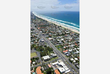 Aerial Photo Mermaid Beach QLD Aerial Photography