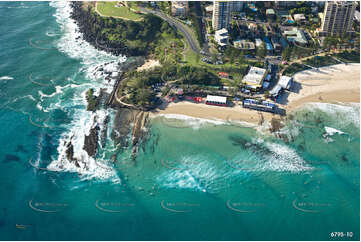 Aerial Photo Kirra QLD Aerial Photography