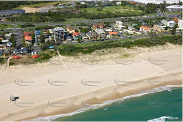 Aerial Photo Bilinga QLD Aerial Photography