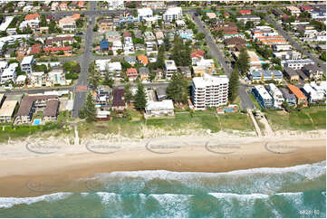 Aerial Photo Mermaid Beach QLD Aerial Photography