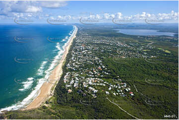 Aerial Photo Sunshine Beach QLD Aerial Photography