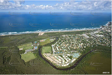 Aerial Photo Coolum Beach QLD Aerial Photography