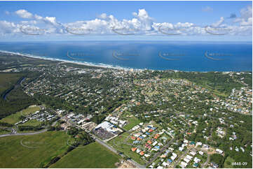 Aerial Photo Coolum Beach QLD Aerial Photography
