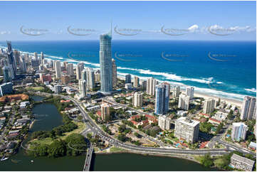 Aerial Photo Surfers Paradise QLD Aerial Photography