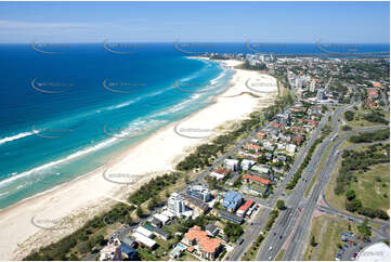 Aerial Photo Bilinga QLD Aerial Photography