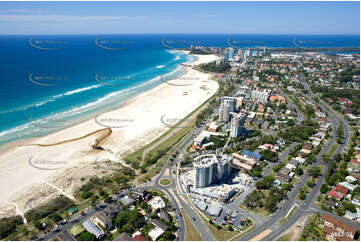 Aerial Photo Kirra QLD Aerial Photography