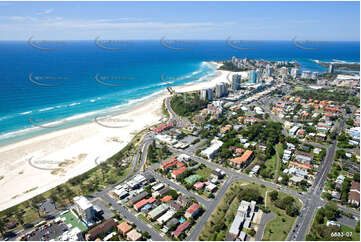 Aerial Photo Kirra QLD Aerial Photography