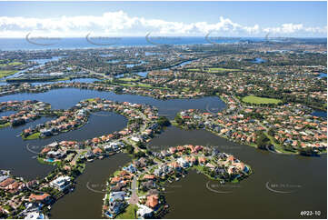 Aerial Photo Clear Island Waters QLD Aerial Photography