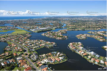 Aerial Photo Clear Island Waters QLD Aerial Photography