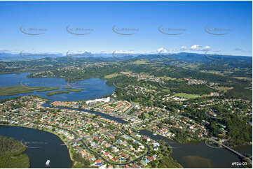 Aerial Photo Tweed Heads West NSW Aerial Photography