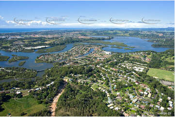 Aerial Photo Tweed Heads West NSW Aerial Photography