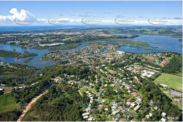 Aerial Photo Tweed Heads West NSW Aerial Photography