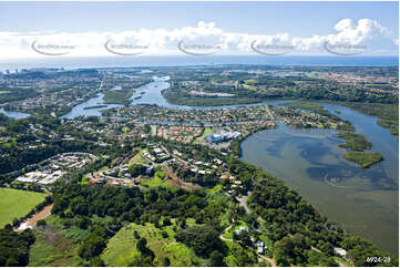 Aerial Photo Tweed Heads West NSW Aerial Photography