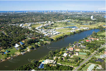 Aerial Photo Ashmore QLD Aerial Photography