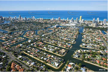Aerial Photo Broadbeach Waters QLD Aerial Photography