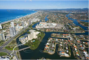 Aerial Photo Broadbeach Waters QLD Aerial Photography