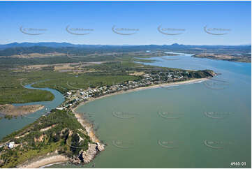 Aerial Photo Keppel Sands QLD Aerial Photography