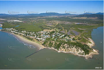 Aerial Photo Keppel Sands QLD Aerial Photography