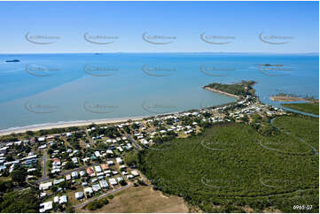 Aerial Photo Keppel Sands QLD Aerial Photography