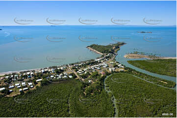 Aerial Photo Keppel Sands QLD Aerial Photography