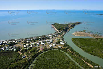 Aerial Photo Keppel Sands QLD Aerial Photography