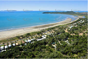 Aerial Photo Kinka Beach QLD Aerial Photography